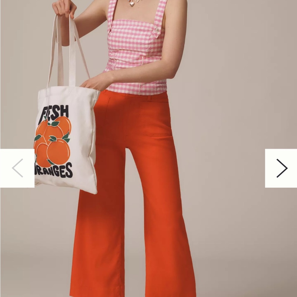Maeve Collette Orange pants